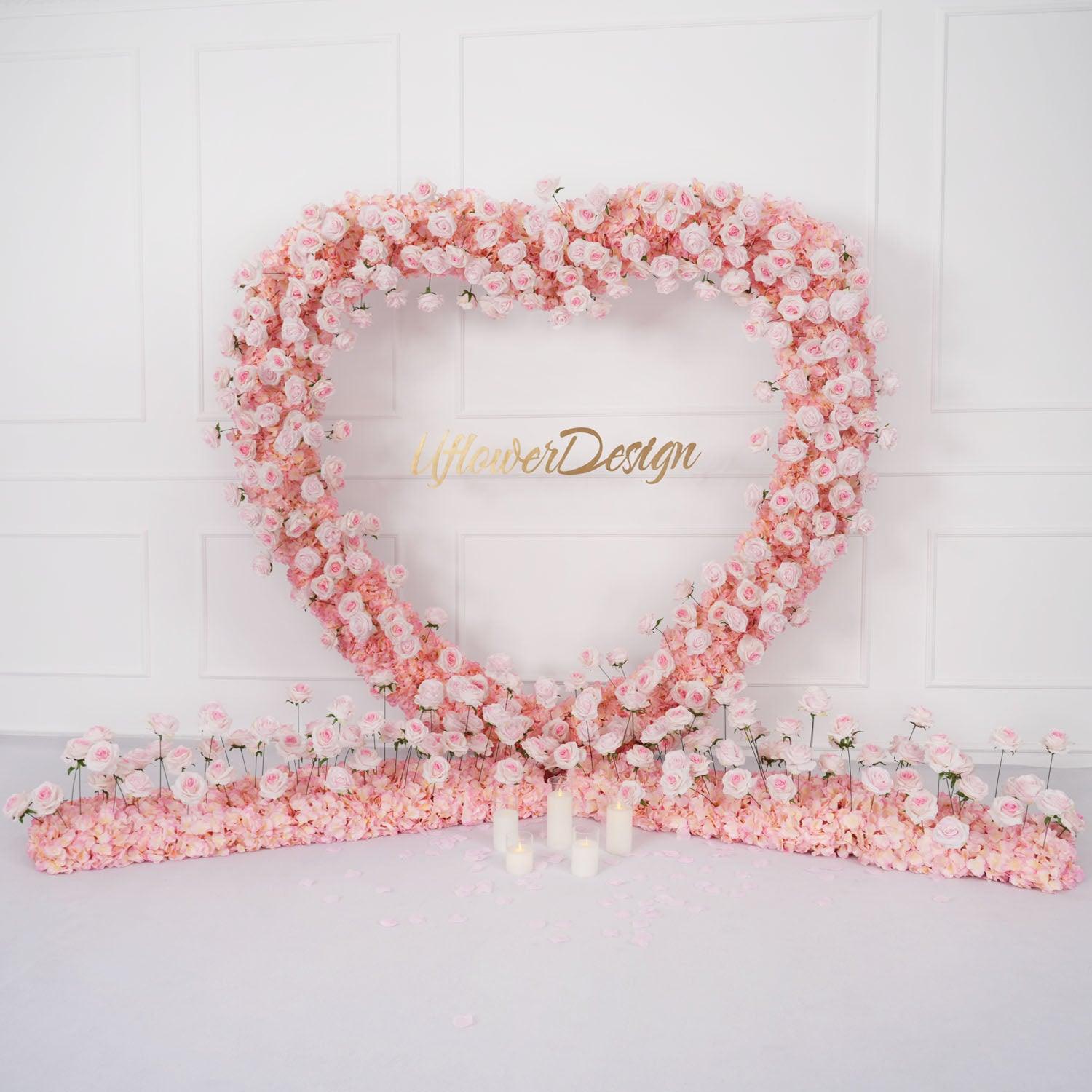 Rose Heart-Shape Arch Flower 10 picture